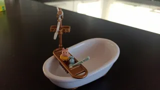 Bañera Sylvanian Families con accesorios