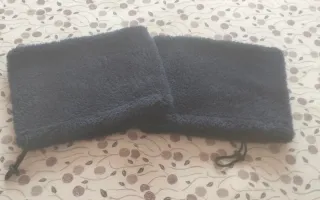 2 Bufandas Polares Niños Azul Marino