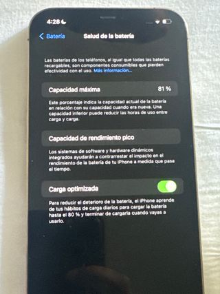 iPhone 12 Pro Max 128GB Dorado/Plateado