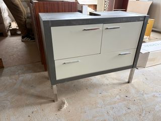 Mueble de baño 85x40x70 cm.