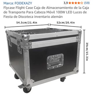 Maleta Flight Case FODEXAZY para focos