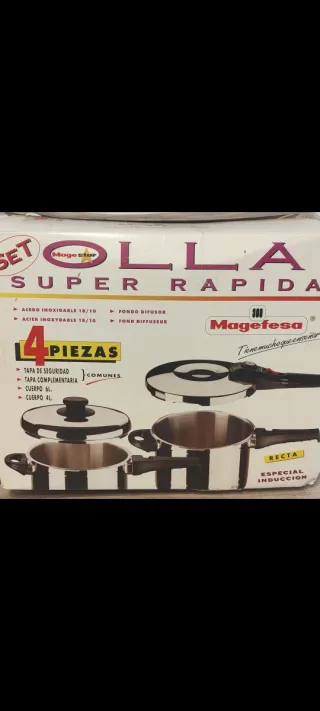 Ollas Magefesa Super Rápidas