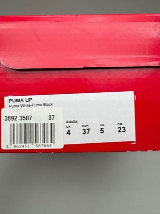 PUMA Zapatillas Puma Up, talla 37