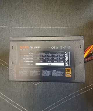 Fuente Alimentación Mars Gaming MPB650 650W