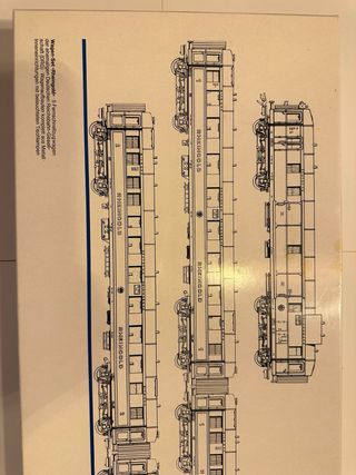 Set 5 vagones Rheingold Märklin H0