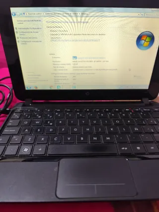 Mini portátil HP Negro