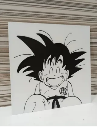 Lienzo Decorativo Goku