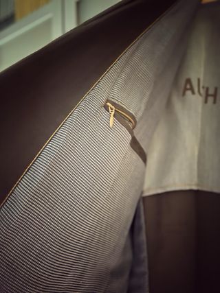 Americana hombre gris/marrón