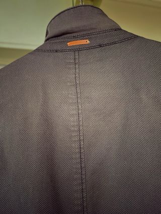 Americana hombre gris/marrón