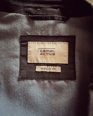 Americana hombre gris/marrón