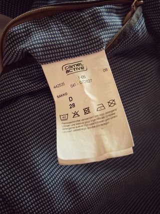 Americana hombre gris/marrón