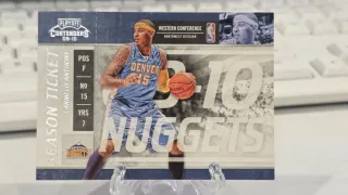Cromos Carmelo Anthony NBA Upper Deck Panini Fleer