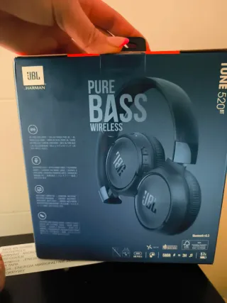 Auriculares JBL Tune 520BT Azul