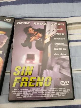 Lote 4 Películas DVD (Terror, Acción, Histórica)