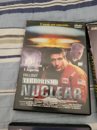 Lote 4 Películas DVD (Terror, Acción, Histórica)