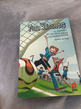 5 libros de la coleccion de los futbolisimos