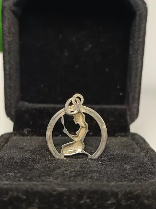 Colgante Plata Ley Virgo Zodiaco