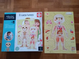 Puzzle Cuerpo Humano 4-7 años Educa