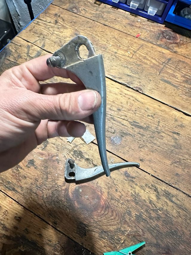 Manetas Vespa Plata originales