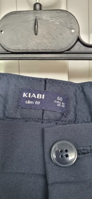 Traje de hombre azul