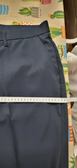 Traje de hombre azul