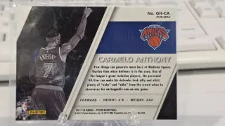 Cromos Carmelo Anthony NBA Upper Deck Panini Fleer