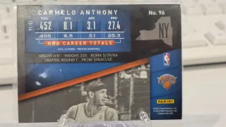 Cromos Carmelo Anthony NBA Upper Deck Panini Fleer