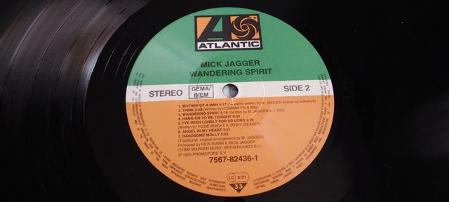 VINILO de MIKE JAGGER