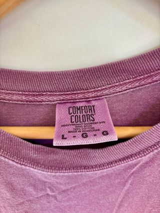 Camiseta manga larga morada