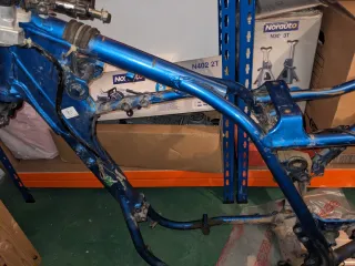 Chasis Suzuki DR 650 RSE Azul