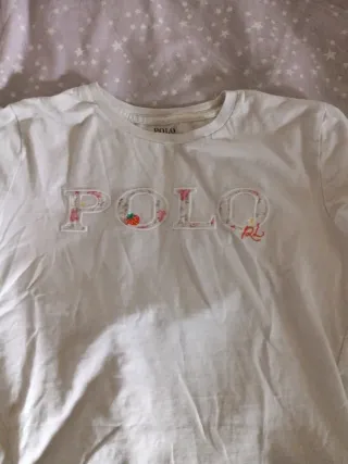 Camisa Polo Ralph Lauren Blanca