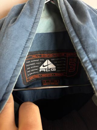 Chaqueta Nike ACG Original Azul/Verde