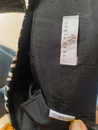 Vestido palabra de honor Sonia Peña