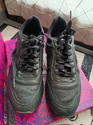 Scarpe Enrico Coveri nere glitter