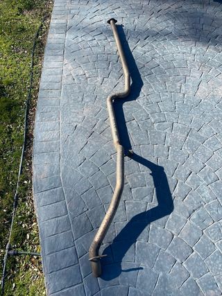 Tubo de escape recto