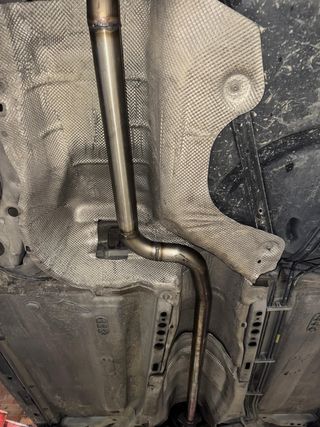 Tubo de escape recto