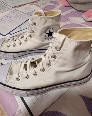 Converse Blancas All Star Hi