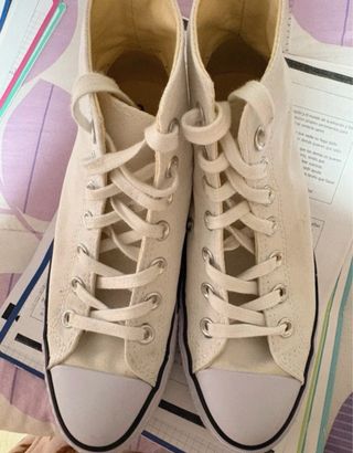 Converse Blancas All Star Hi