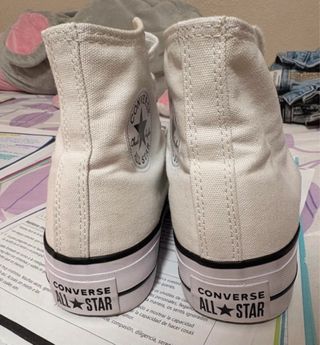 Converse Blancas All Star Hi