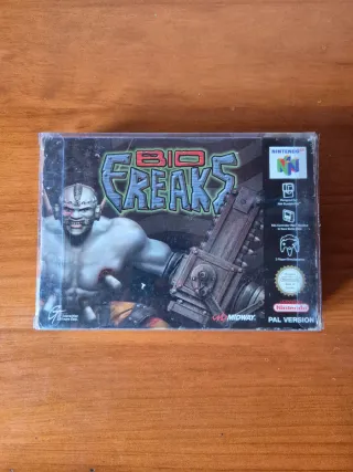 Bio Freaks Nintendo 64 COMPLETO ORIGINAL