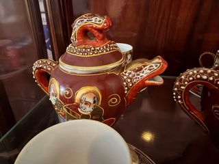 Juego de té japones estilo satsuma
