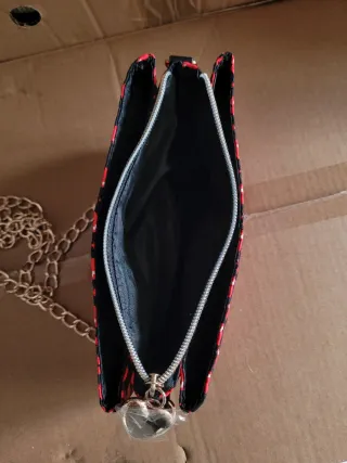 Bolso Moschino Corazones Pixelados