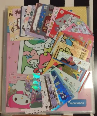 Cromos Hello Kitty y Amigos