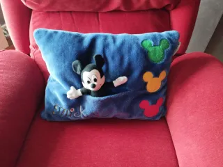 Cojín Mickey Mouse Disney Azul