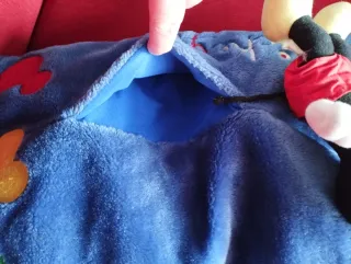 Cojín Mickey Mouse Disney Azul