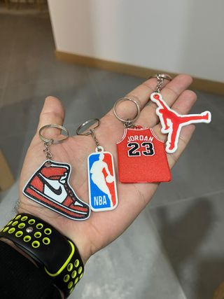 Conjunto 4 Chaveiros NBA Jordan