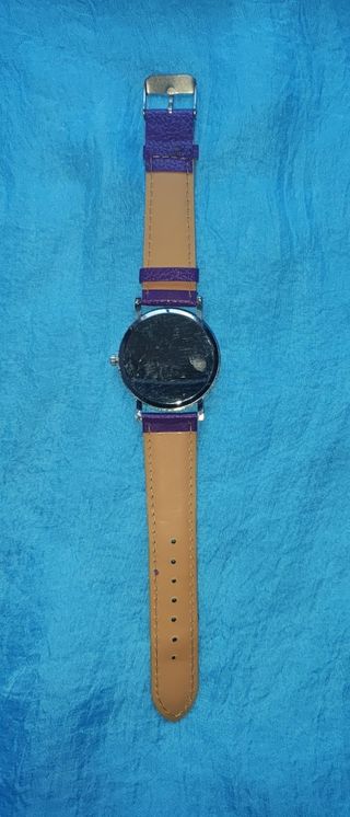 Reloj Morado Whatever I'm Late Anyway