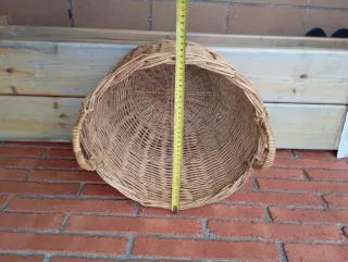 Cesta de mimbre mediana