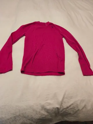 Camiseta térmica ski niña rosa Decathlon 12 años