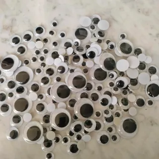 Occhietti per lavoretti creativi